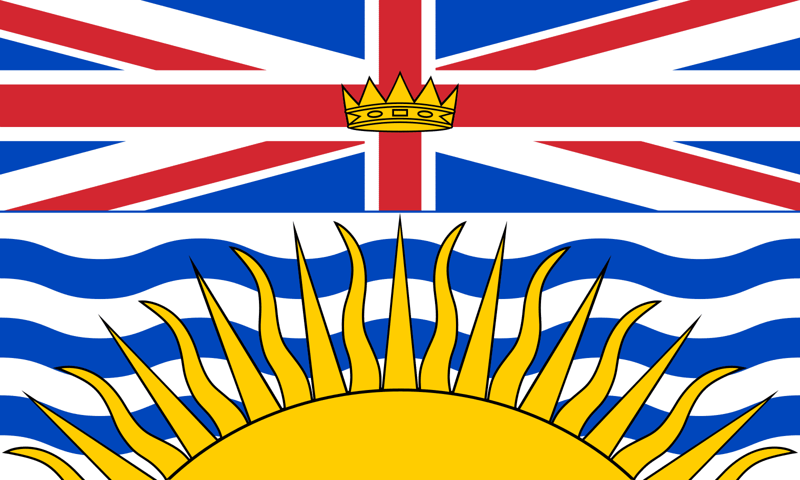 Flag of British Columbia.svg Ringing Cedars of Russia USA + Canada, Anastasia USA