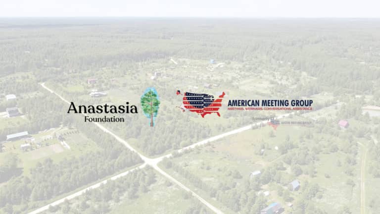 american meeting group anastasia foundation land patended kins domain settlements Ringing Cedars of Russia USA + Canada, Anastasia USA