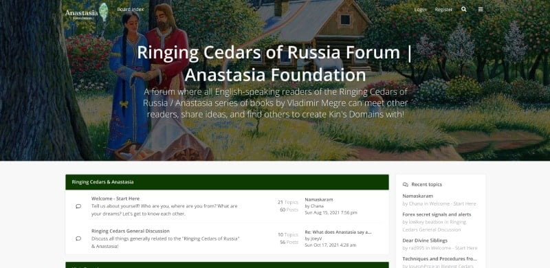 forum Ringing Cedars of Russia USA + Canada, Anastasia USA
