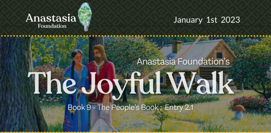 January 1st 2023, Bi-Weekly Newsletter:  Entry 2.1 in Book 9, the People’s Book