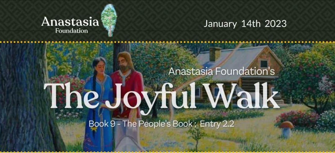 January 14th 2023, Bi-Weekly Newsletter:  Entry 2.2 in Book 9, the People’s Book